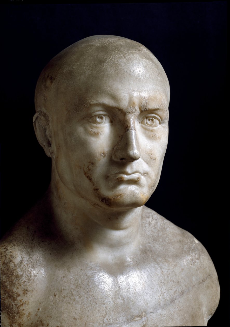 تمثال نصفي لـ Scipio الأفريقي (نحت على الرخام) بواسطة رواية