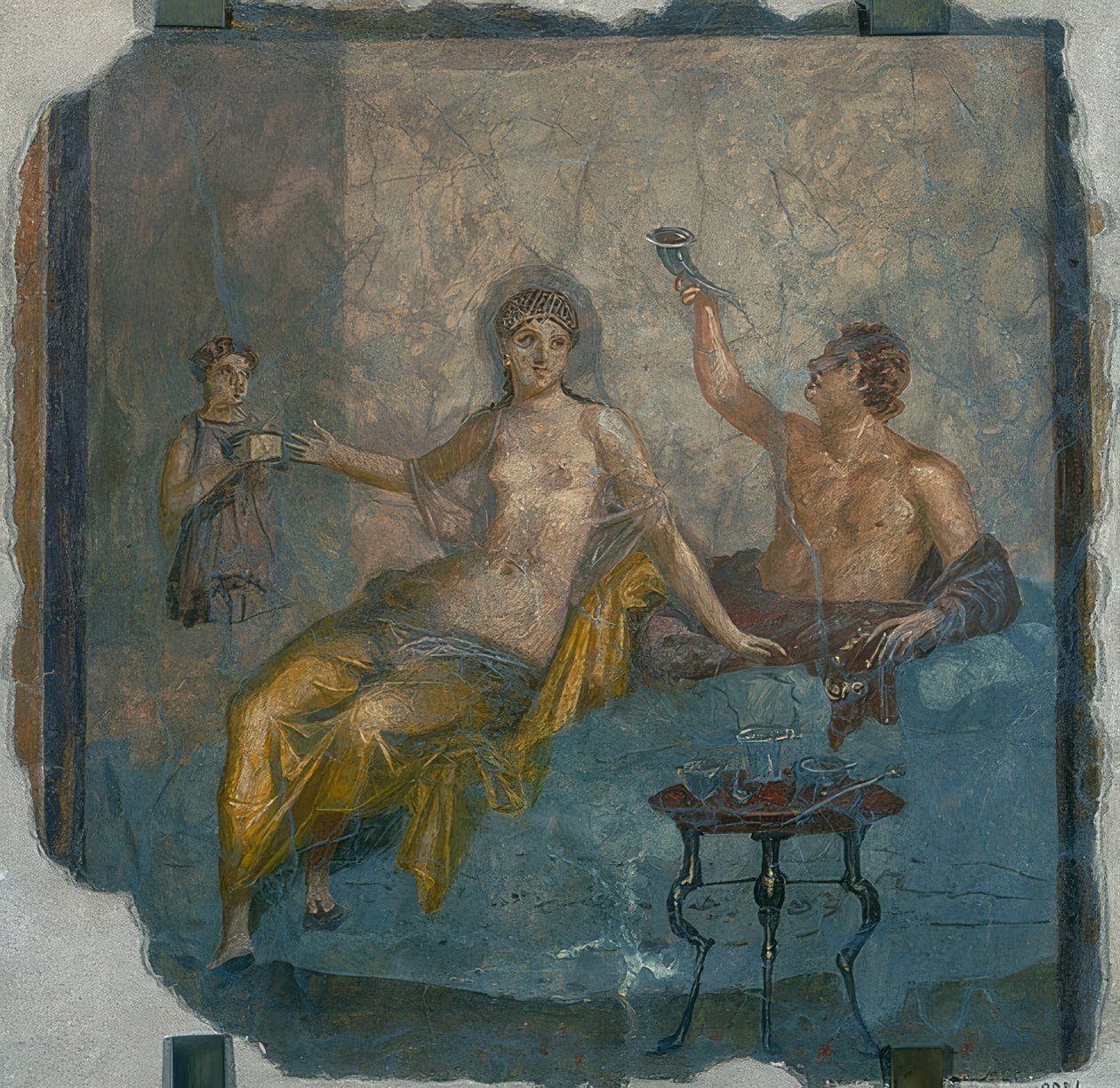 الشاب والحطيرة. من Herculaneum. 50-79 م بواسطة رواية