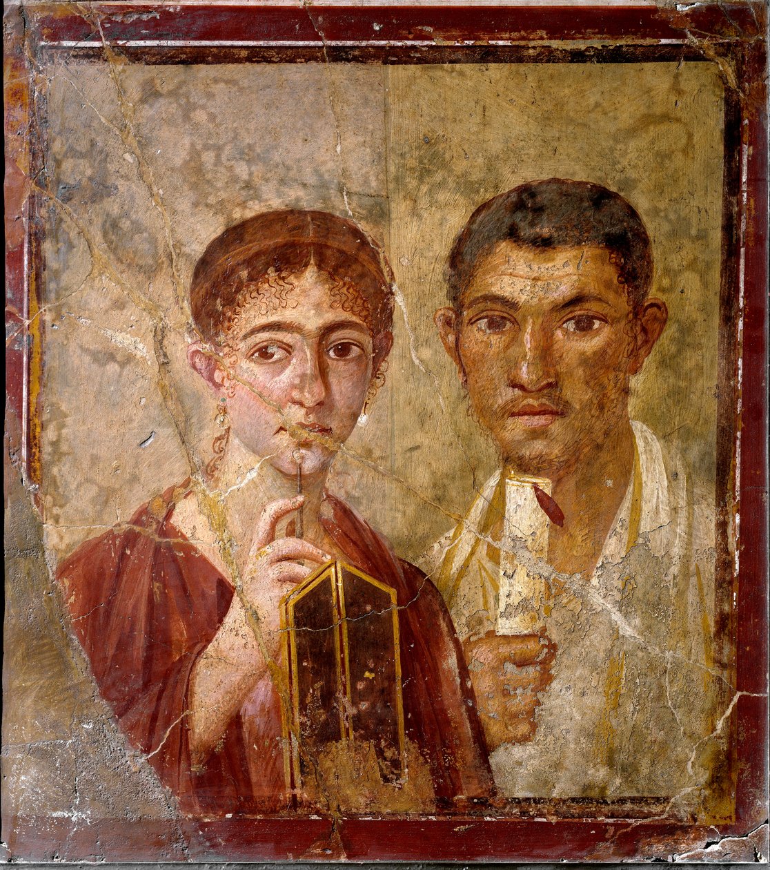 Pasquius Proculus وزوجته (في الهواء الطلق بواسطة رواية