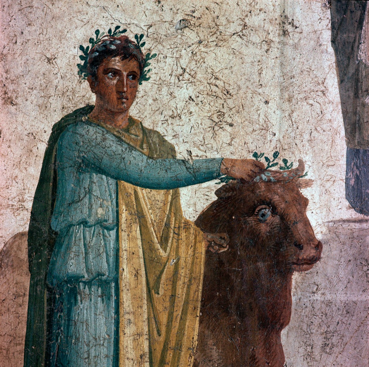 Pelias and his nephew Jason (fresco, 40-60 AD) بواسطة رواية