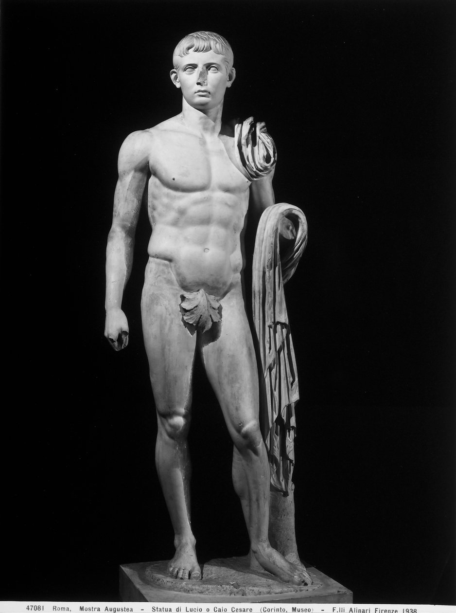 Male nude (Lucius or Caius Caesar) (marble) بواسطة رومان رومان