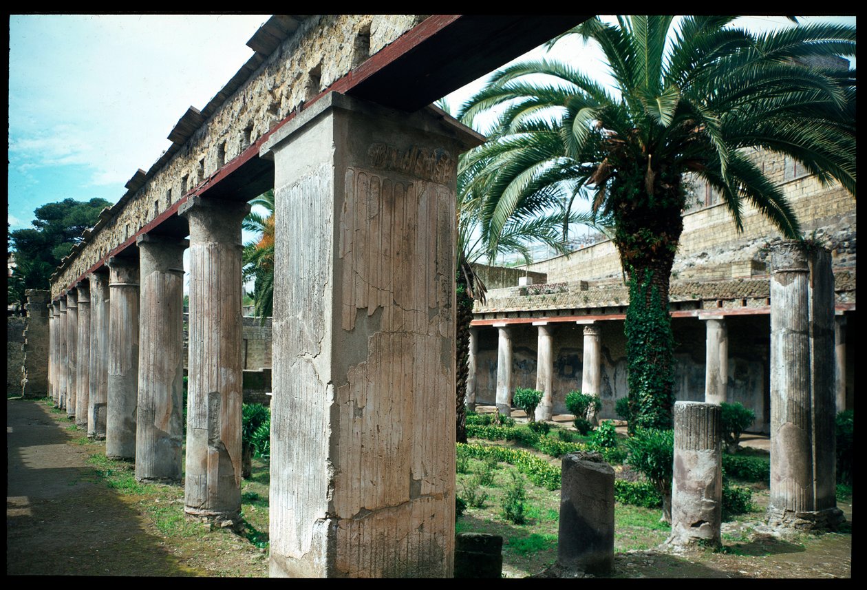 Peristile of the casa d