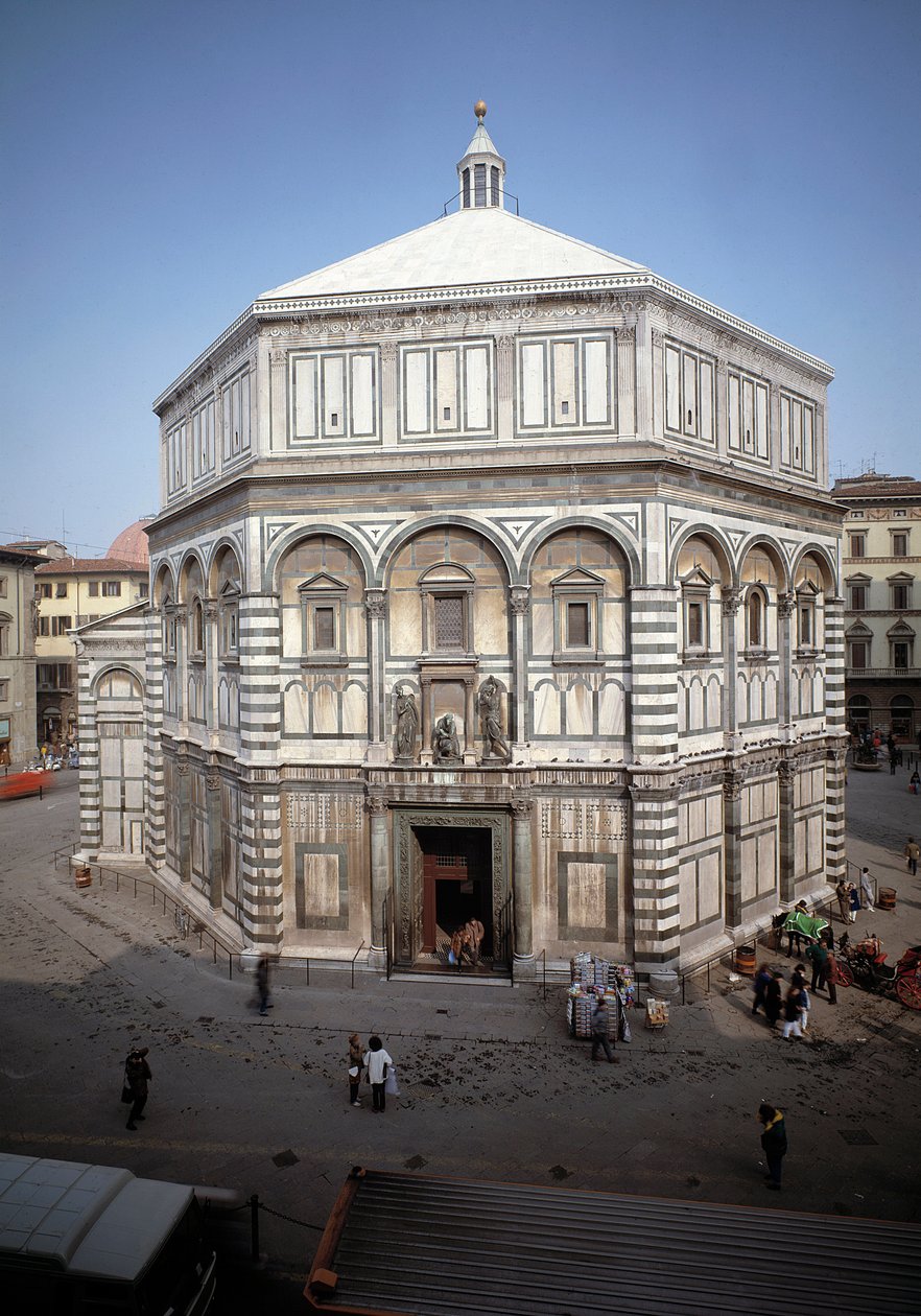 View of the Baptistere St John the Baptist (Florence Baptistry) بواسطة رومانيسك