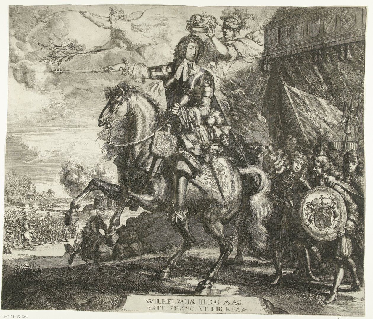 صورة الفروسية لوليام الثالث أمير أورانج بواسطة Romeyn de Hooghe