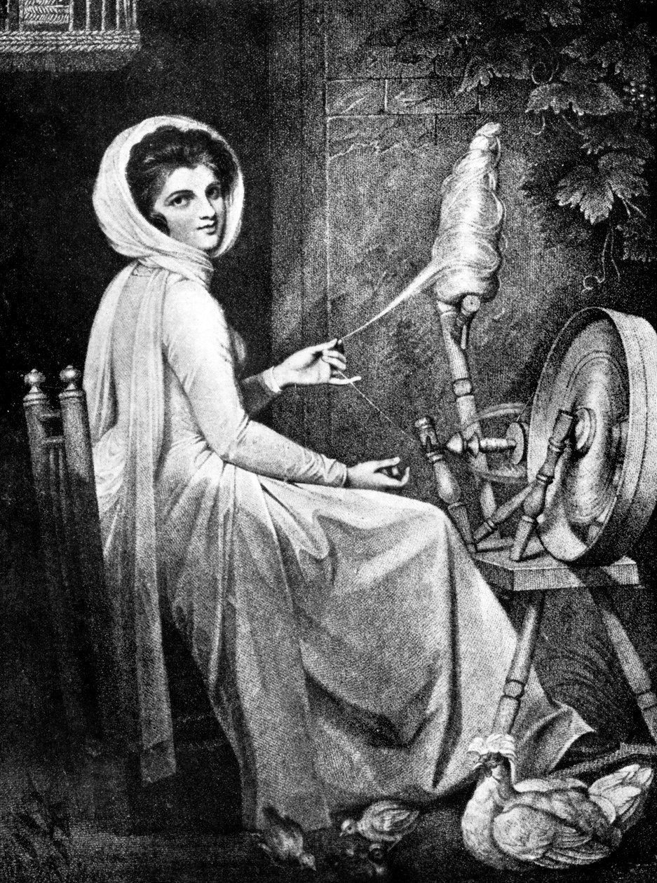 السيدة إيما هاميلتون 1765-1815 ، القرن التاسع عشر. بواسطة رومني