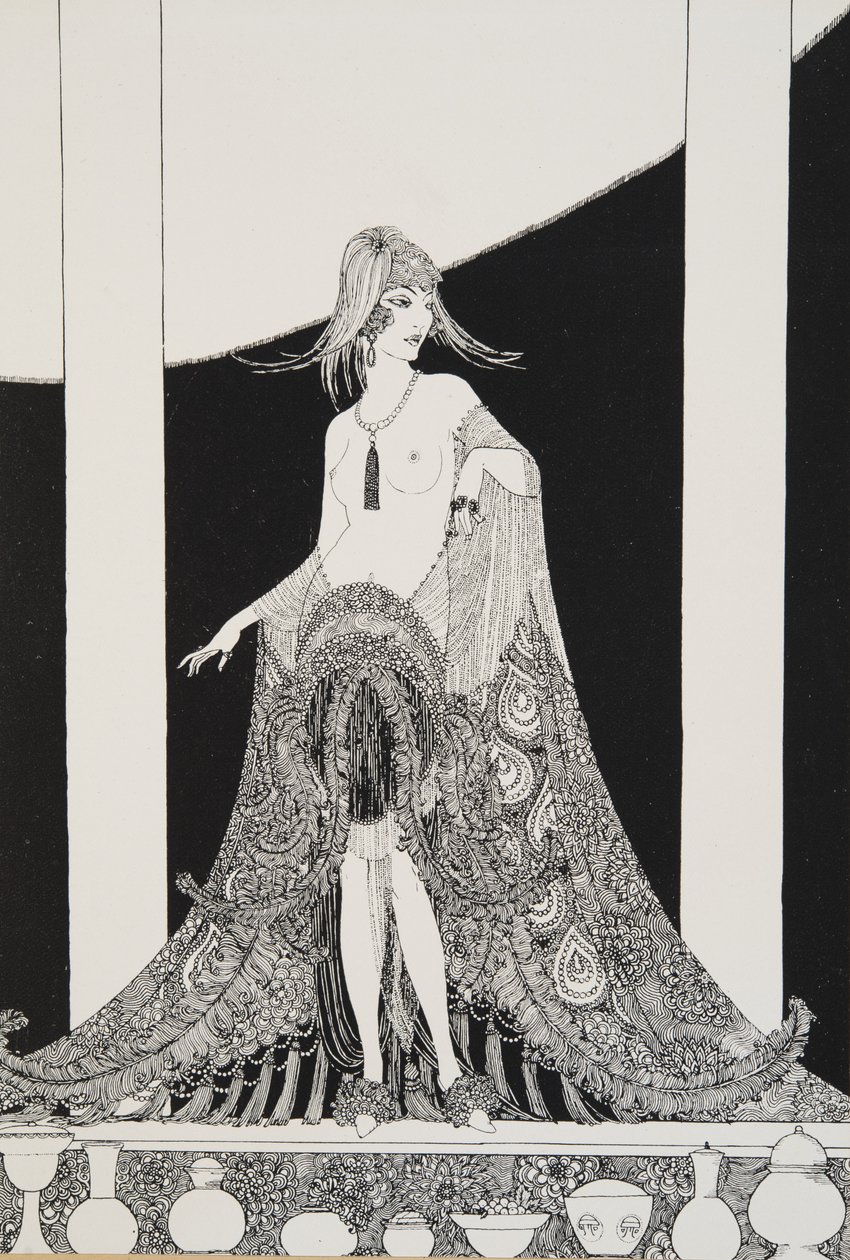 رسم توضيحي من رباعيات عمر الخيام ، 1920 بواسطة رونالد بلفور