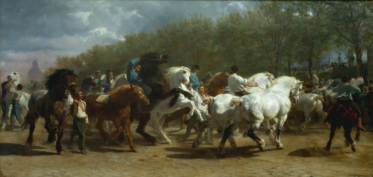 معرض الحصان ، 1852-55. بواسطة بينك بونور