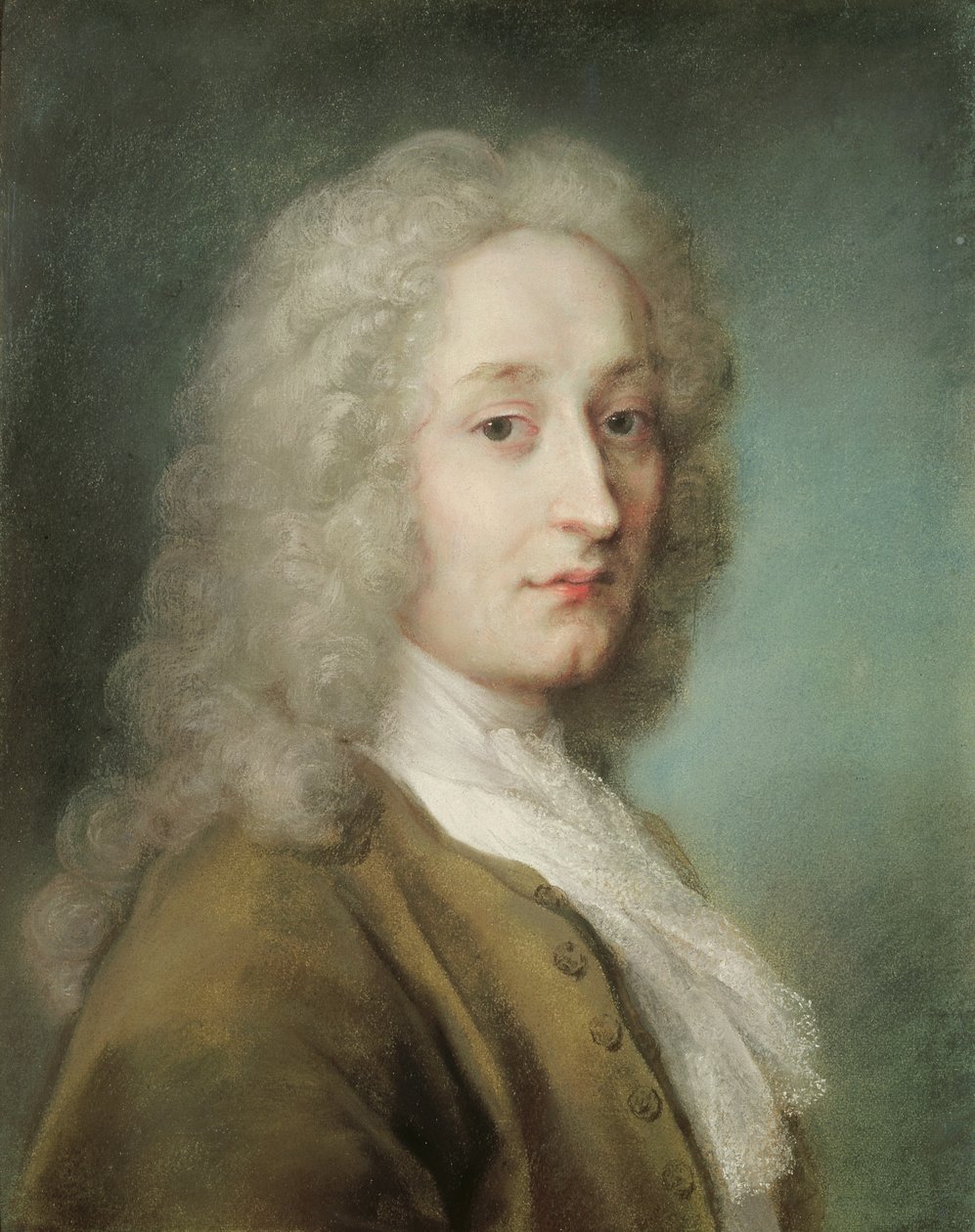 صورة أنطوان واتو (1684-1721) (باستيل على ورق) بواسطة روزالبا جيوفانا كاريرا