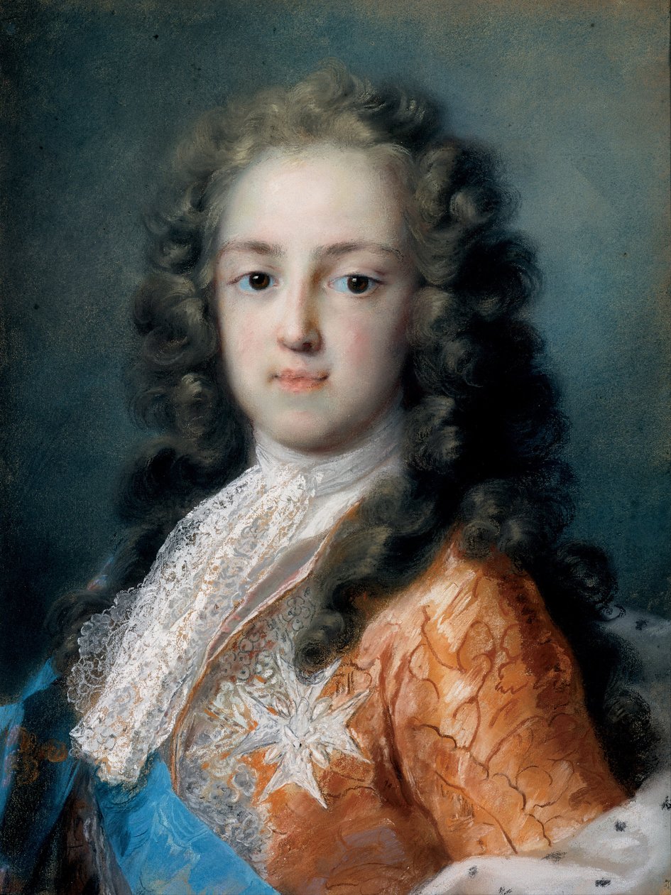 لويس الخامس عشر من فرنسا 1710-1774 مثل دوفين ، 1720-1721 بواسطة روزالبا جيوفانا كاريرا