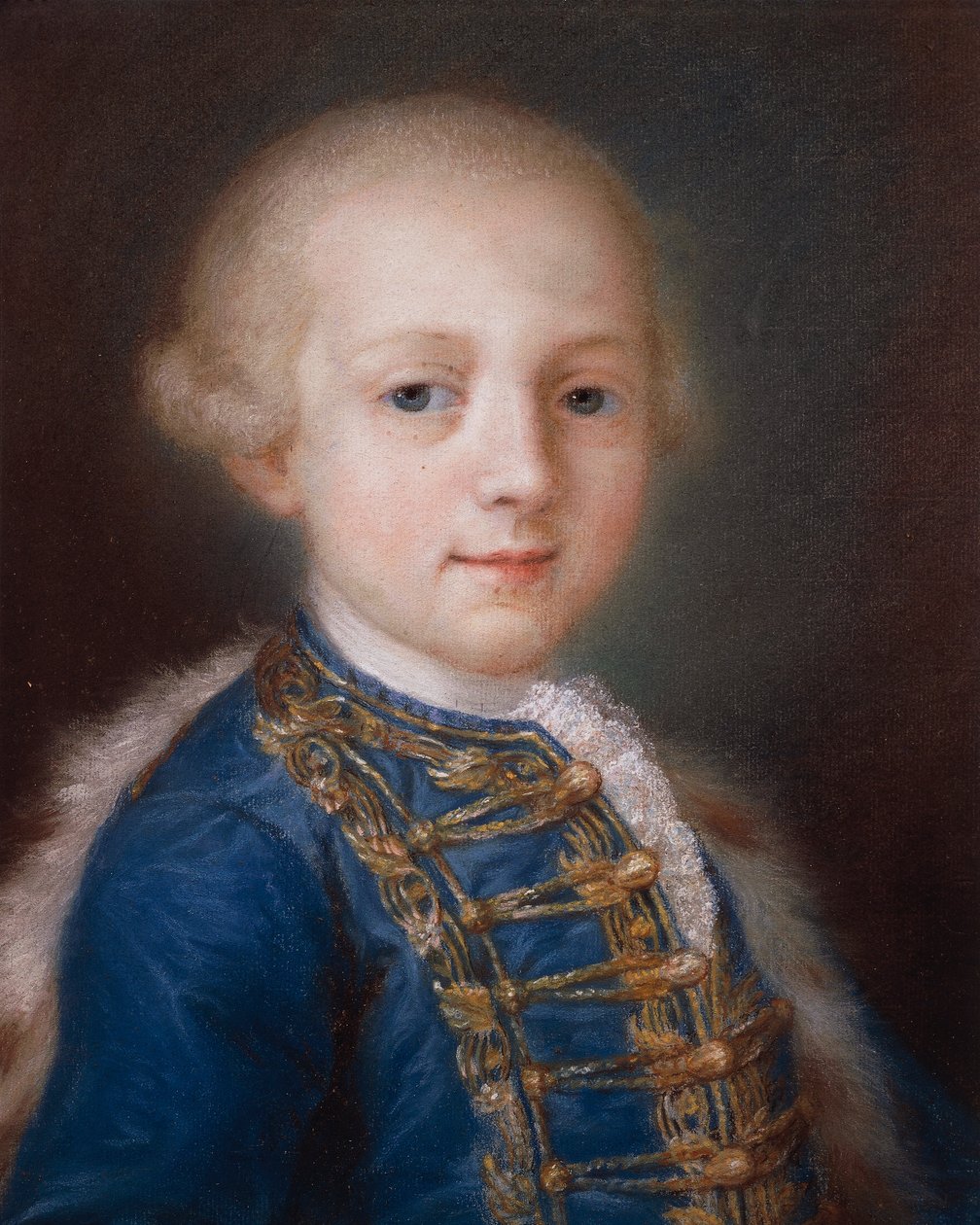 صورة لصبي روسالبا كاريرا (1673-1757) بواسطة روزالبا جيوفانا كاريرا