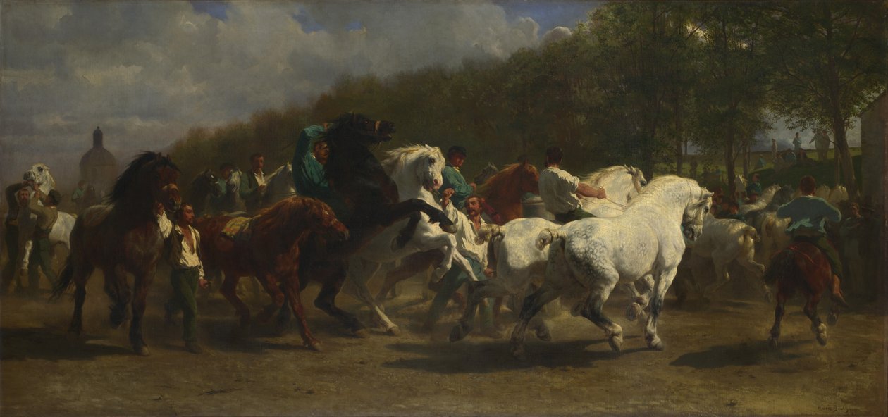 معرض الحصان ، 1855 بواسطة بينك بونور
