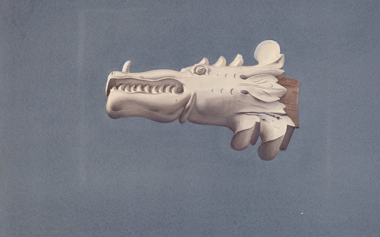 Gargoyle / صنبور المزراب بواسطة Rosamond P Gray