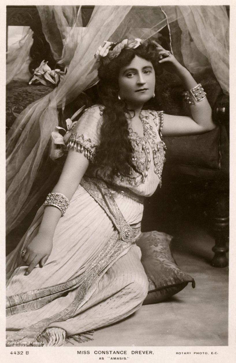 كونستانس دريفر ، الممثلة البريطانية ، c1907. بواسطة صور الروتاري