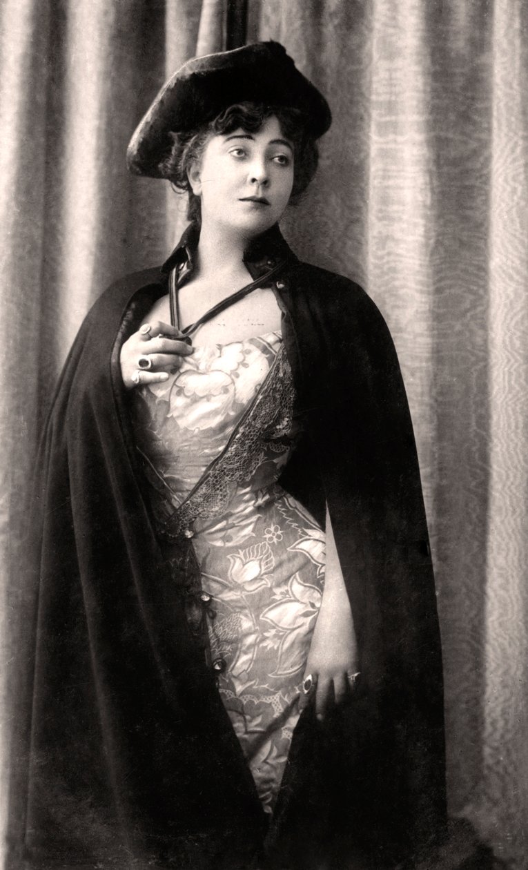 أولغا نيثيرسول c1863-1951 ، الممثلة الإنجليزية ومنتجة المسرح ، أوائل القرن العشرين. بواسطة صور الروتاري