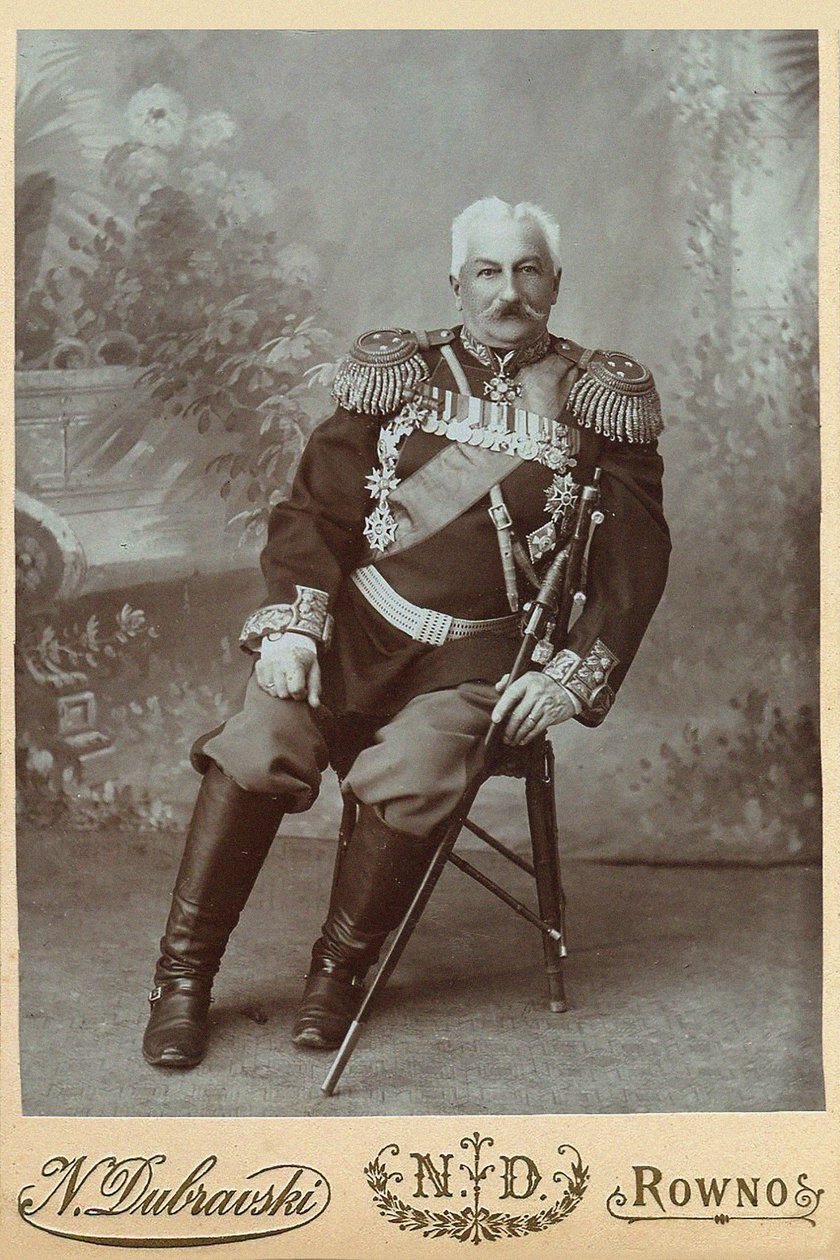 الجنرال كونستانتين بافلوفيتش بريزبيانو 1840-1905 ، 1888. بواسطة روفنو. استوديو الصور ن