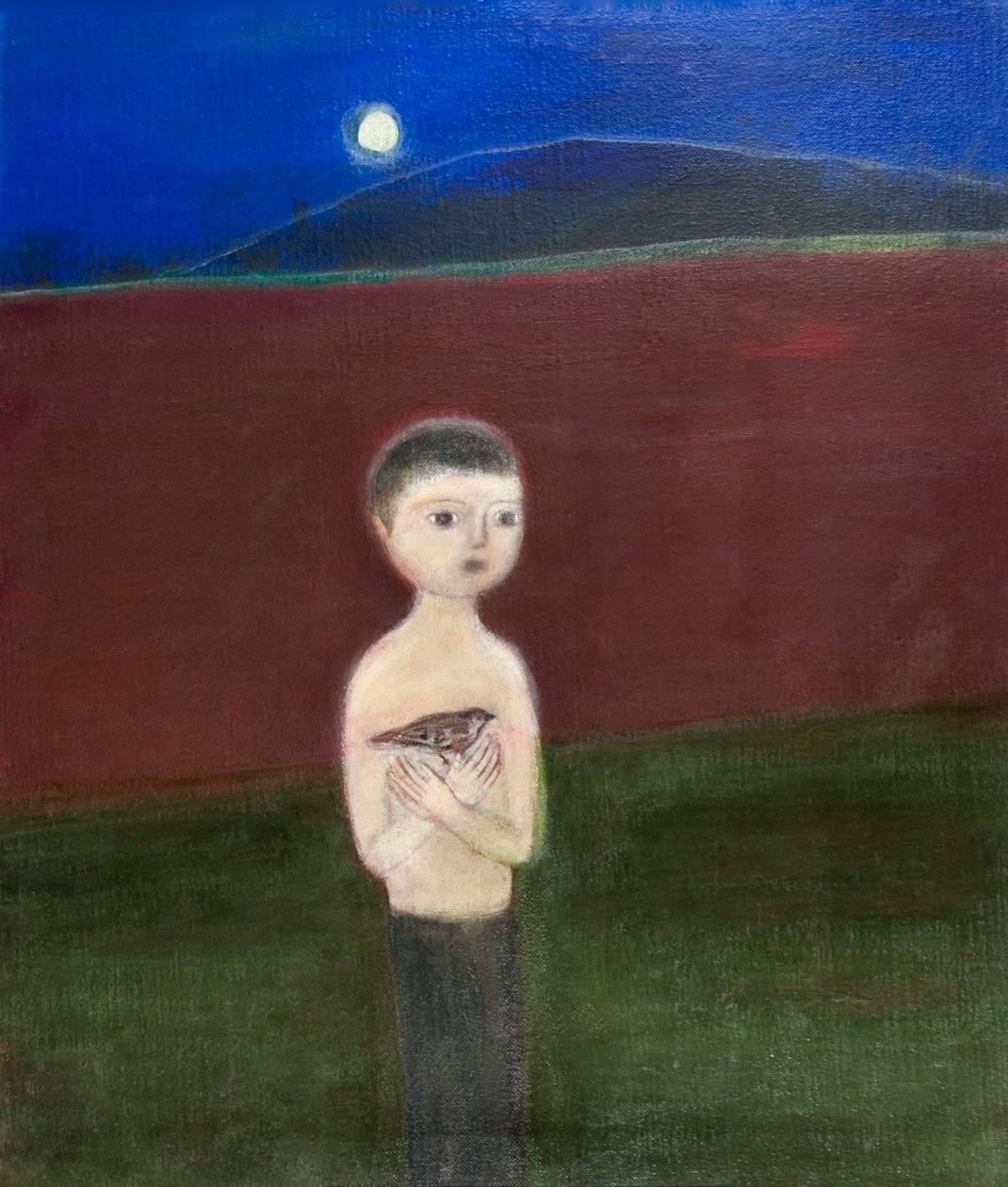 Boy and Sparrow ، 2011 بواسطة رويا سلاري