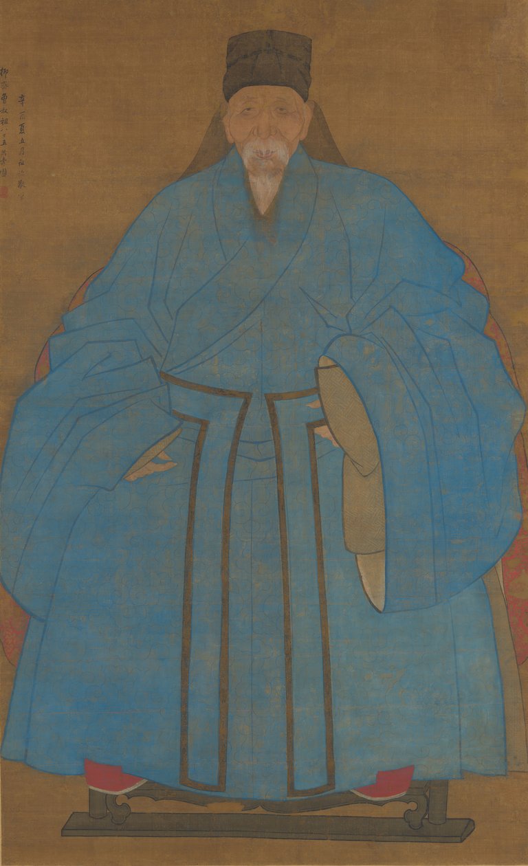 صورة شخصية للفنان العظيم Yizhai في سن الخامسة والثمانين ... 1561 أو 1621. بواسطة روان زود