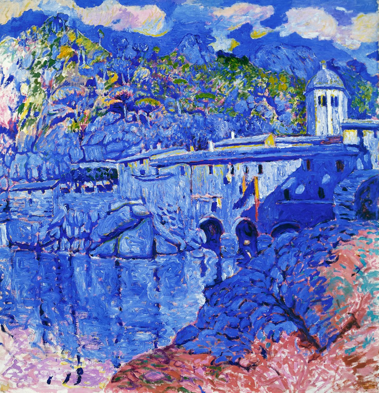 San Fructuosus, by Rubaldo Merello (1872-1922), oil on canvas. Italy, 20th century. بواسطة روبالدو ميريلو