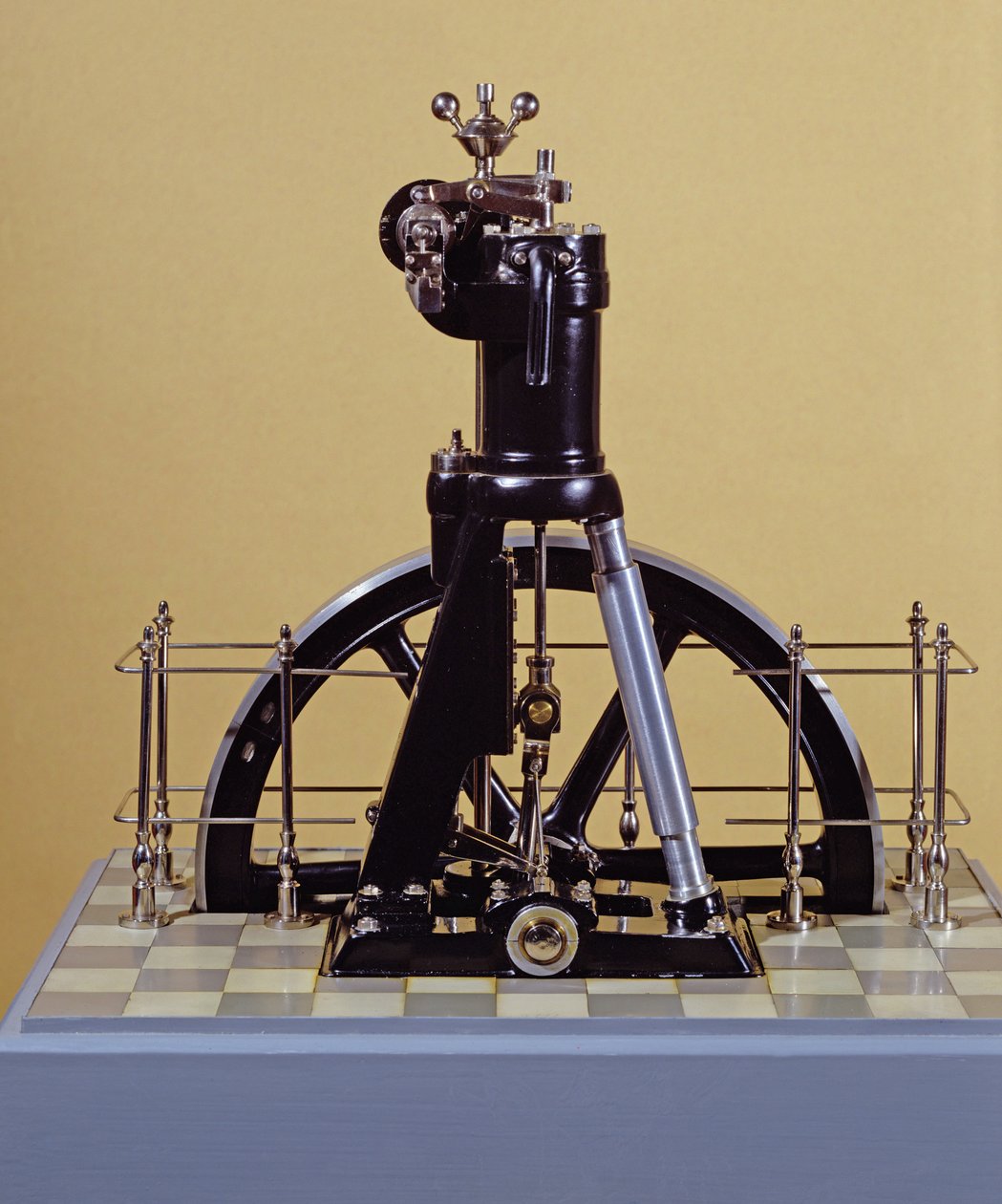أول محرك ديزل (يُعرف أيضًا بالنموذج الثالث لأوغسبورغ) ، 1896-1897 (معدن) بواسطة رودولف ديزل