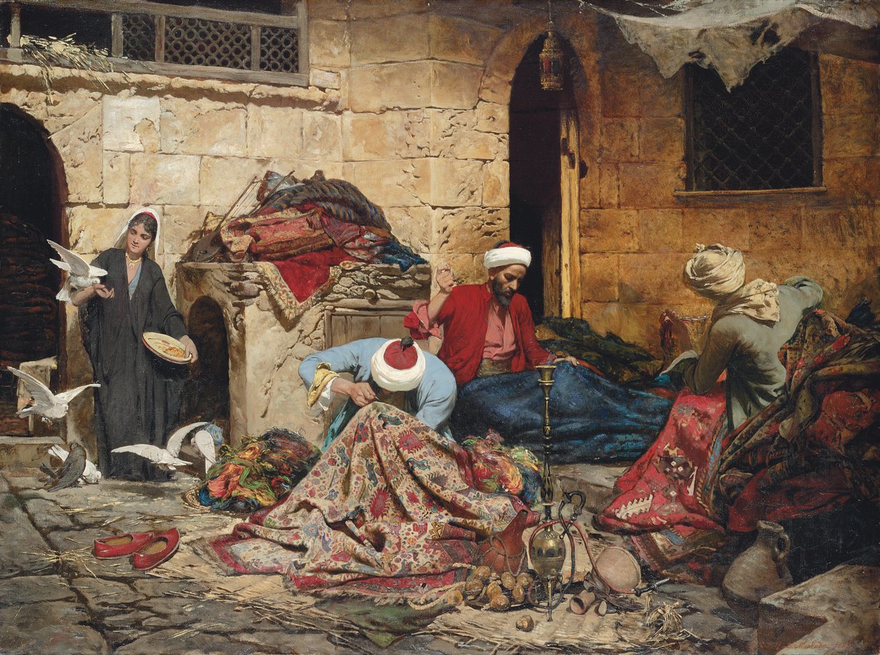 إصلاح السجاد ، 1883 بواسطة رودولف و G. Swoboda