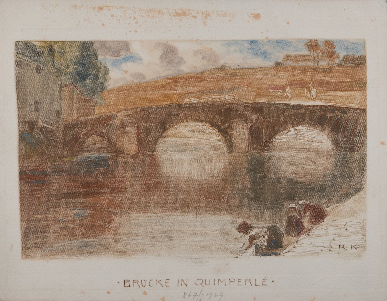 Brücke في Quimperlé I بواسطة رودولف كونوبا