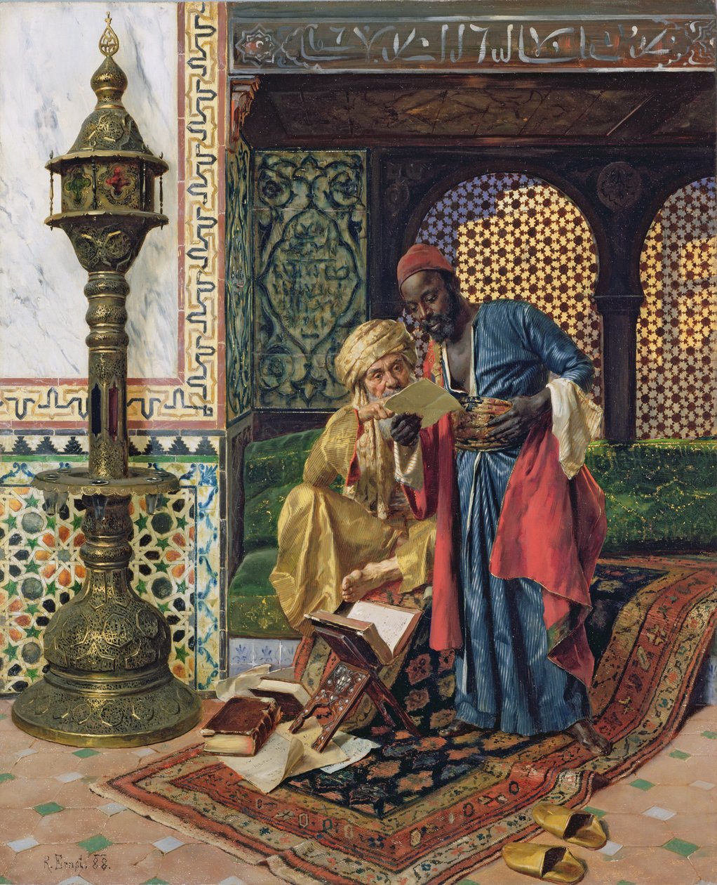 الرسالة ، ١٨٨٨ بواسطة رودولف إرنست