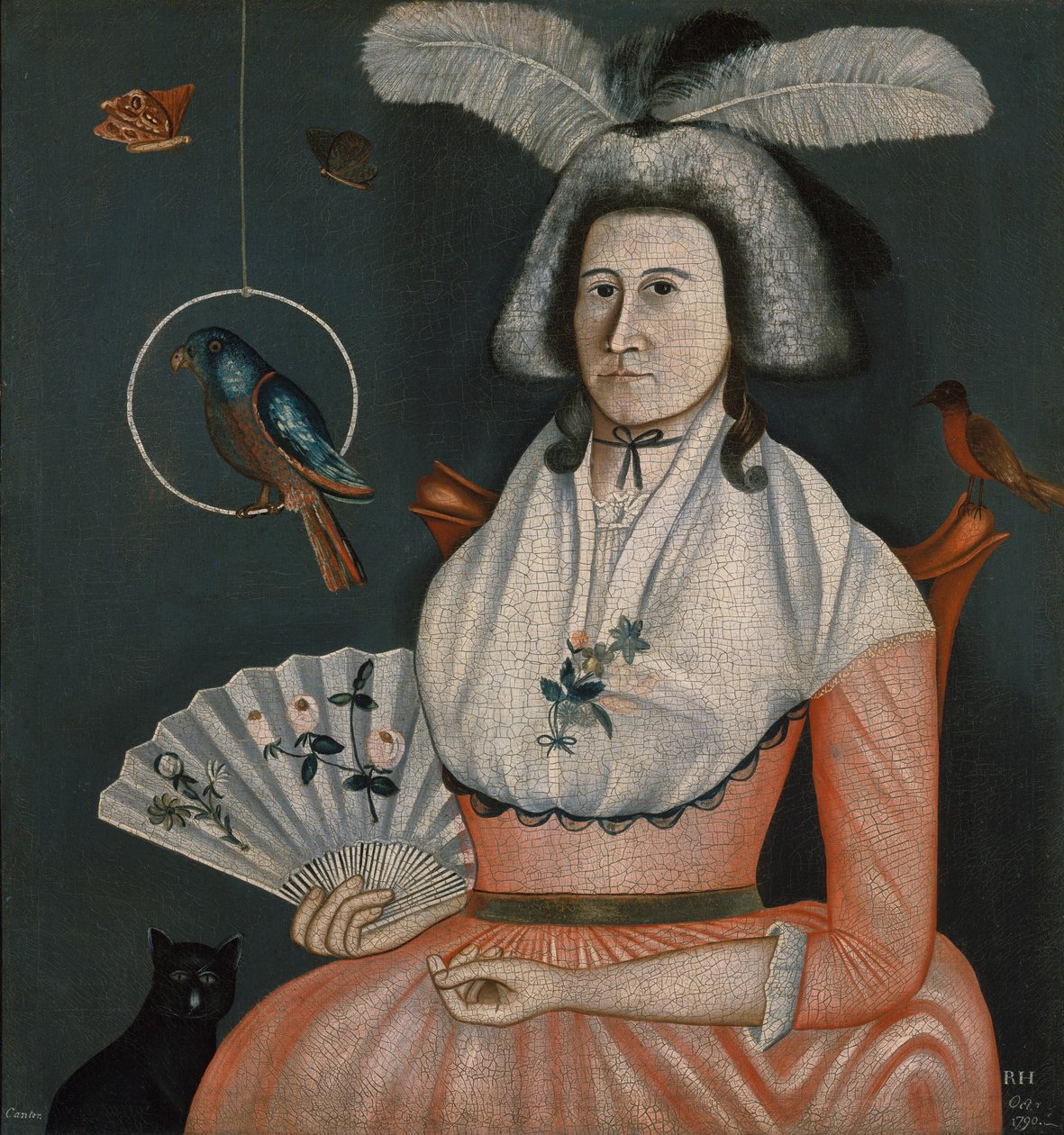 مولي ويلز فوبس ، 1790. بواسطة روفوس هاثاواي