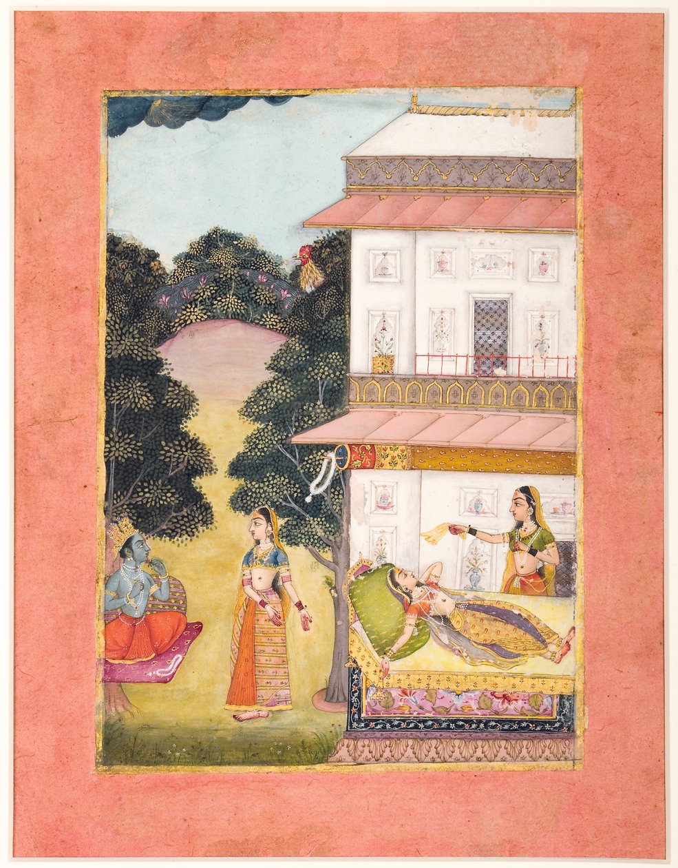 راد باينز ، 1685 (مرحاض غير شفاف وذهب على ورق) بواسطة Ruknudin من بيكانر