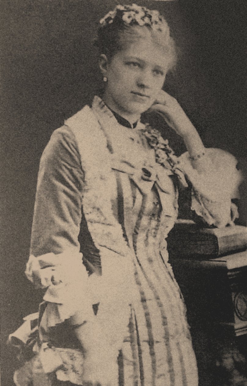 بولينا كارباكوفا ، أول Odette-Odile ، c.1875 بواسطة مصور روسي
