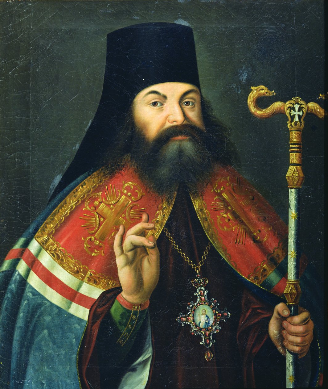 صورة تيوفان بروكوبوفيتش (1681-1736) بواسطة المدرسة الروسية