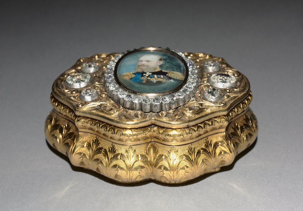 صندوق ، من صنع جوفرت ، c.1850 بواسطة المدرسة الروسية
