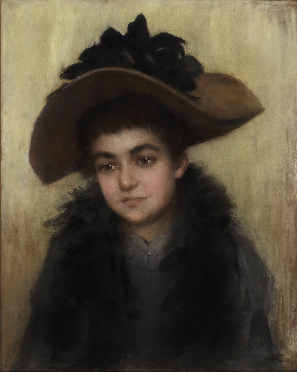 Miss Violet Armstrong، c.1910 (باستيل) بواسطة 