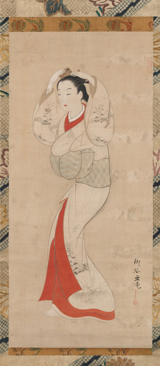 امرأة دائمة ، 1740. بواسطة ريوكادو