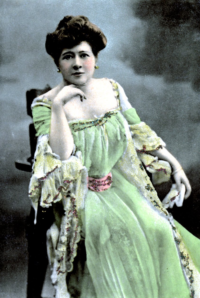 ماري تيمبيست 1864-1942 ، مغنية وممثلة إنجليزية ، 1905. بواسطة S هيلدسهايمر وشركاه