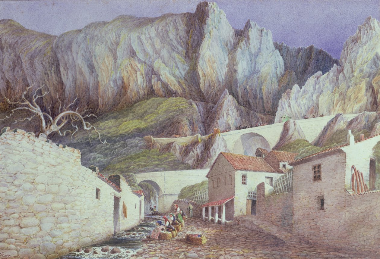 الخانق في مينتون ، 1882 (مرحاض على ورق) بواسطة هولدن