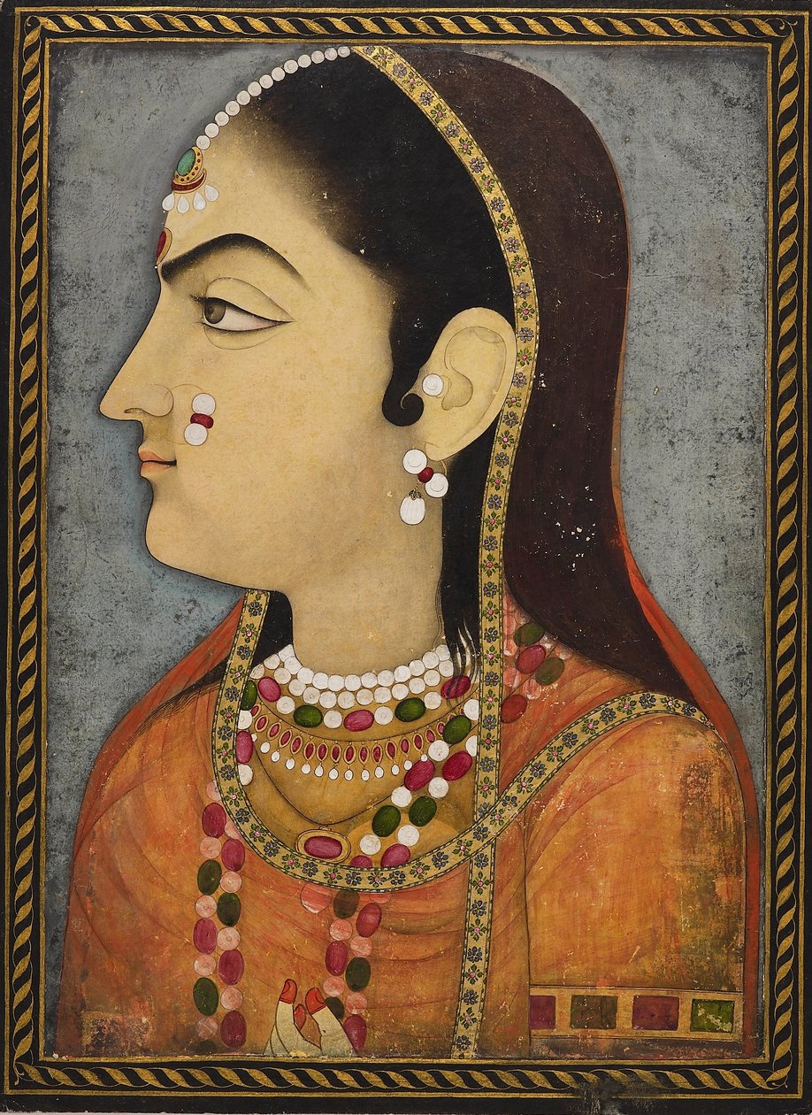 صورة لسيدة ، c1800 بواسطة صاحب رام