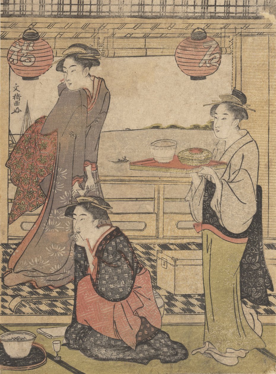 ترفيه في Shinagawa ، كاليفورنيا. 1788. ، كاليفورنيا. 1788. بواسطة ساكوراغاوا بونكيو