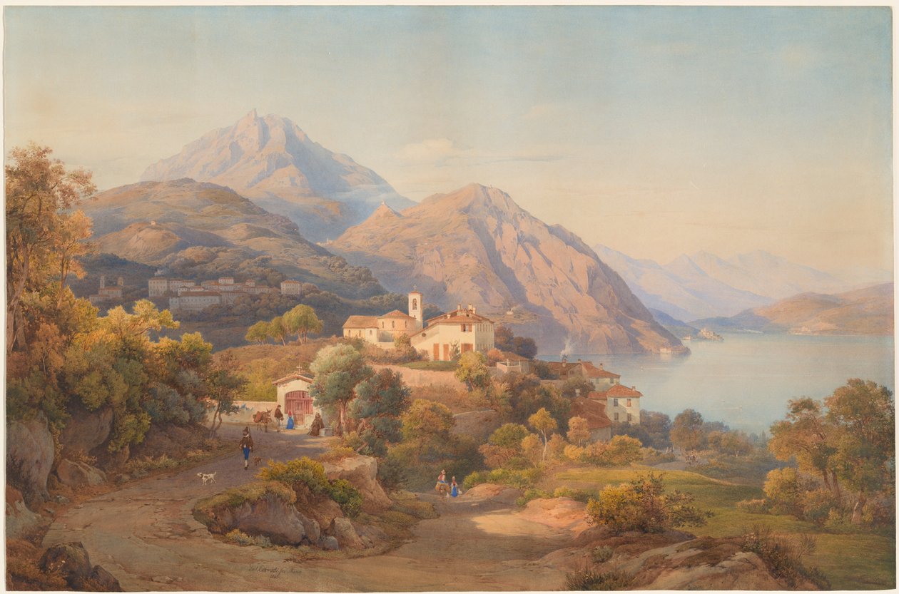 أمسية صيفية في Lago Maggiore بواسطة سليمان كورودي