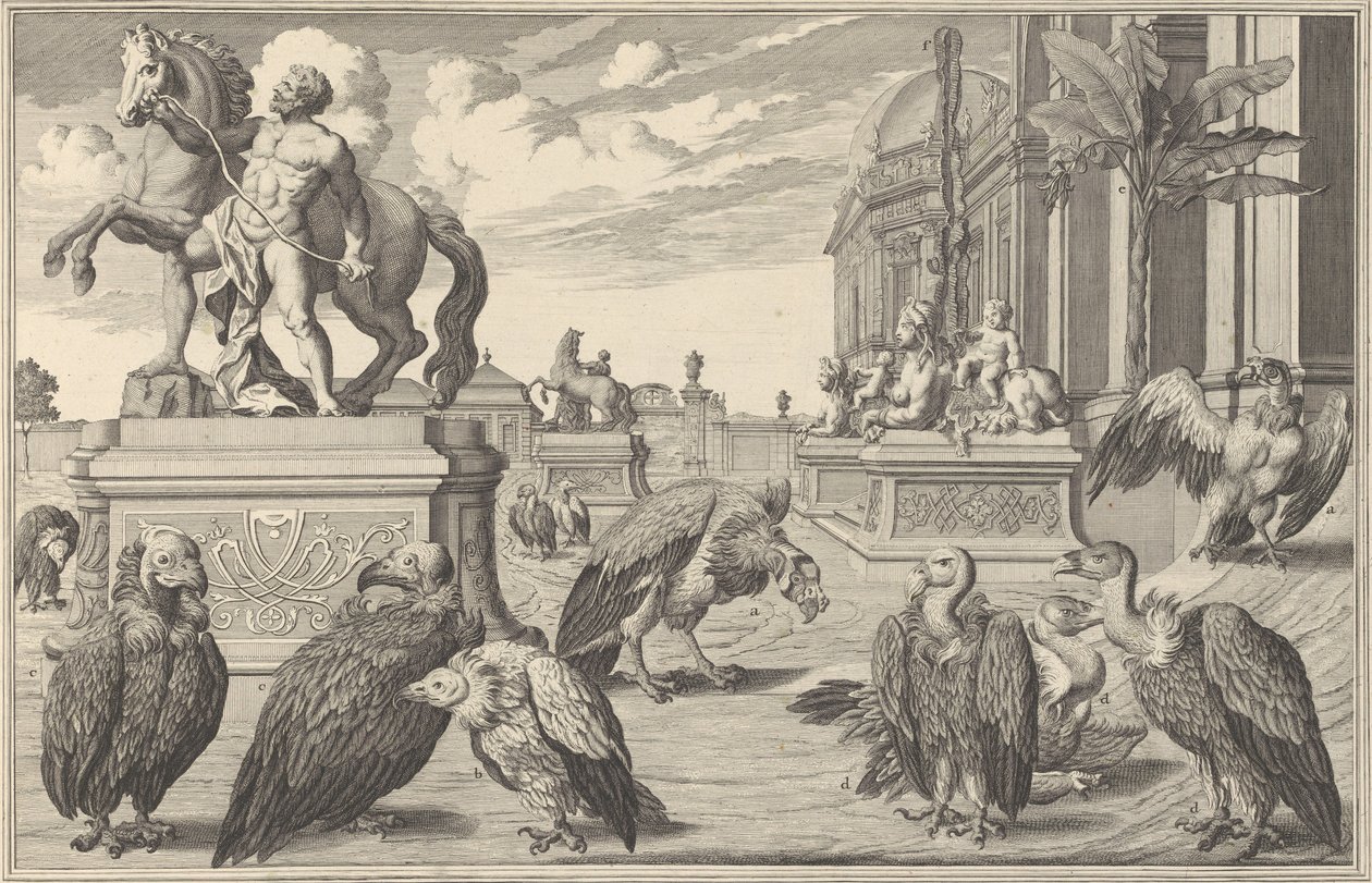 Residences Memorables de l'Incomporable Heros de Nôtre Siècle ، أو Edifices et Jardins d ... ، 1731-40. بواسطة سالومون الصغير