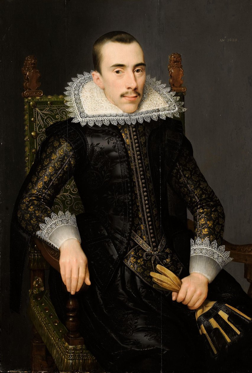 صورة لرجل ، ربما والتروس فورمينوا (1596-1653) بواسطة سالومون مسداخ (منسوب إلى)