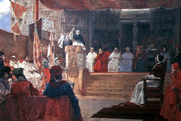 حل وسط كاسبي عام 1412 (زيت على قماش) بواسطة سلفادور فينيغرا إي لاسو دي لا فيغا
