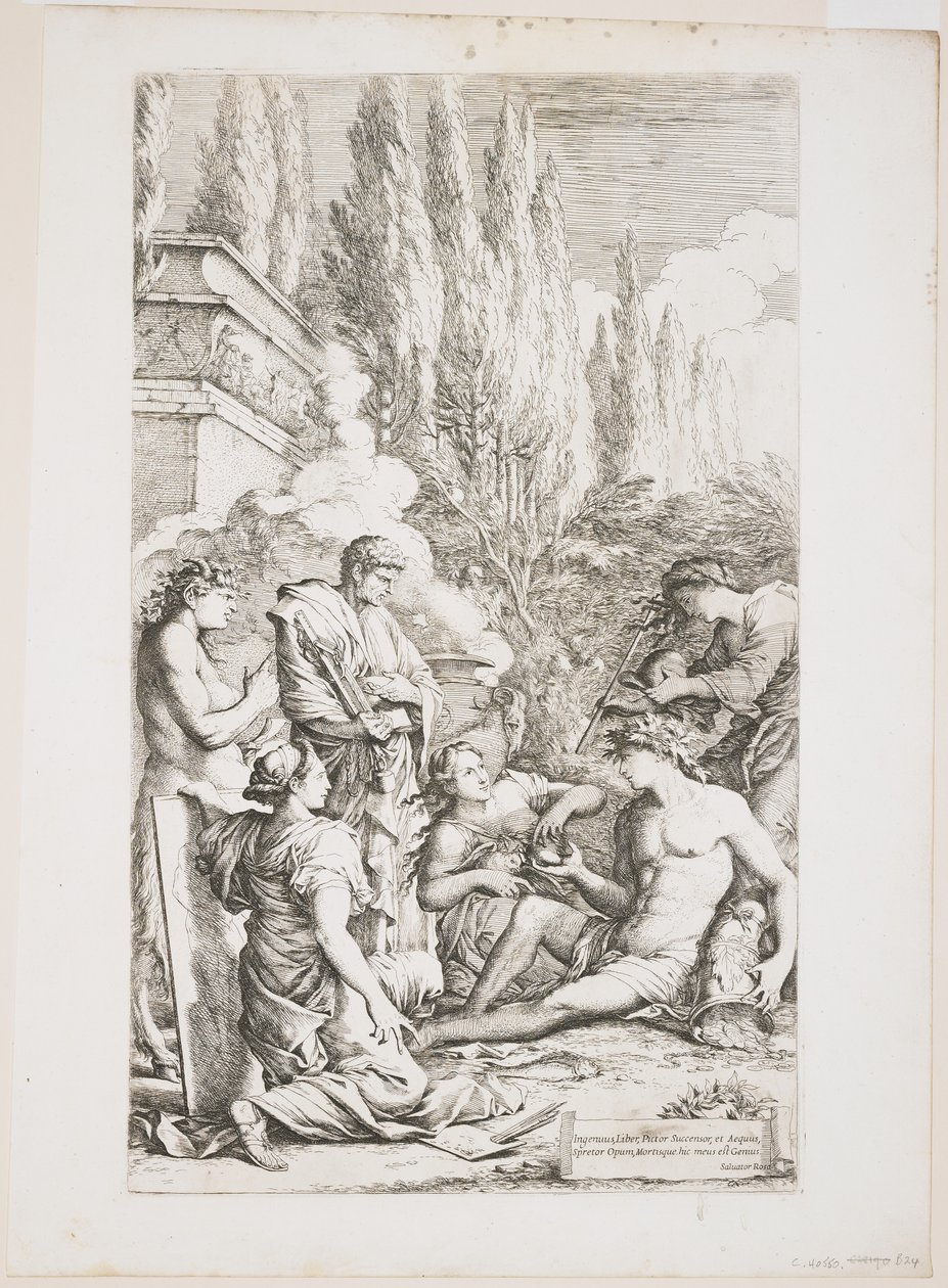 عبقرية سالفاتور روزا ، ج. 1662 بواسطة سلفاتور روزا