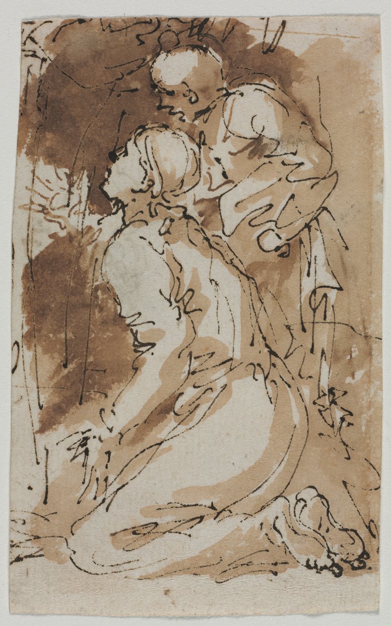 دراسات الشكل ، ج. 1640-1649. بواسطة سلفاتور روزا