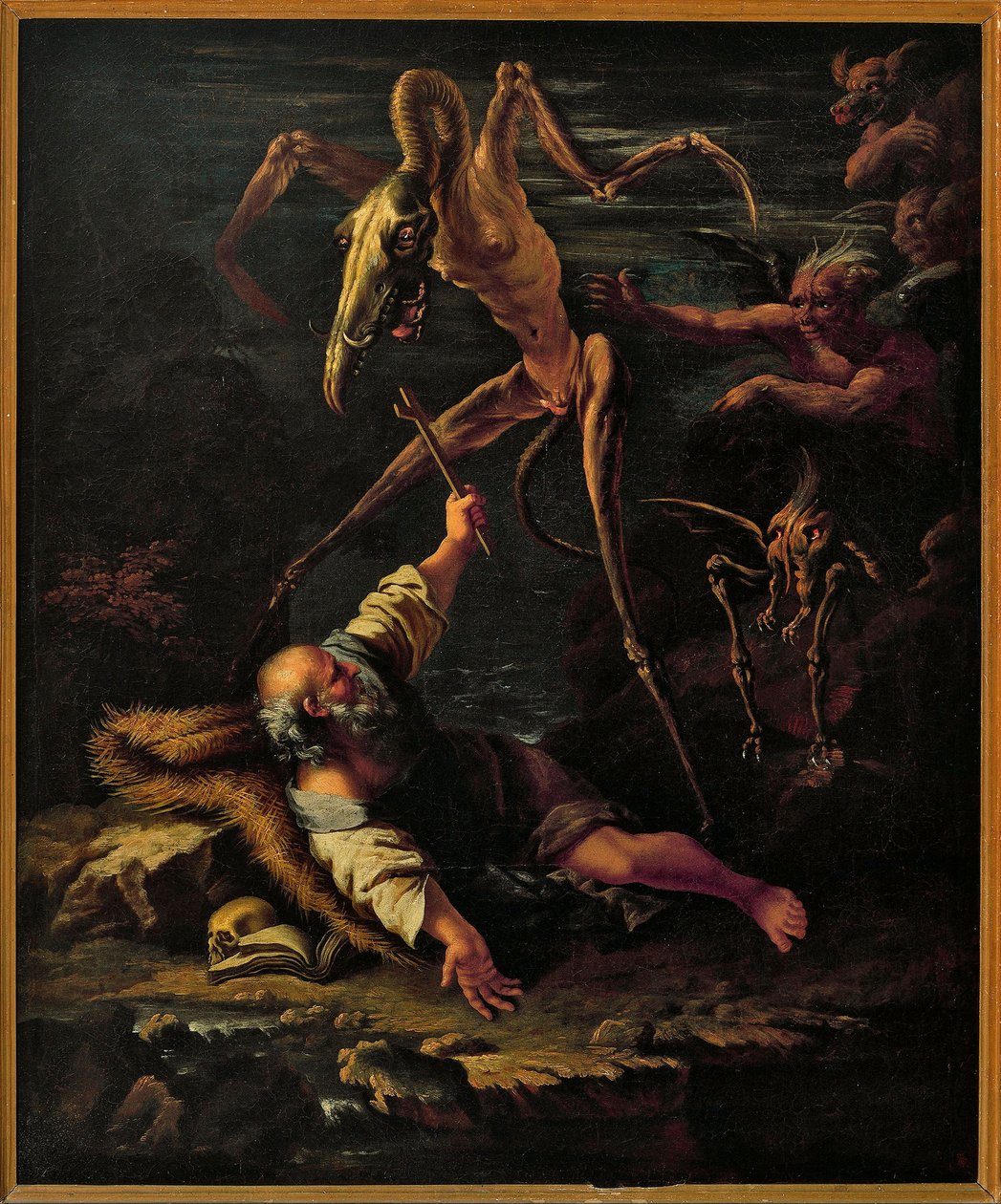 Italy, Coldirodi, Temptations of Saint Anthony بواسطة سلفاتور روزا