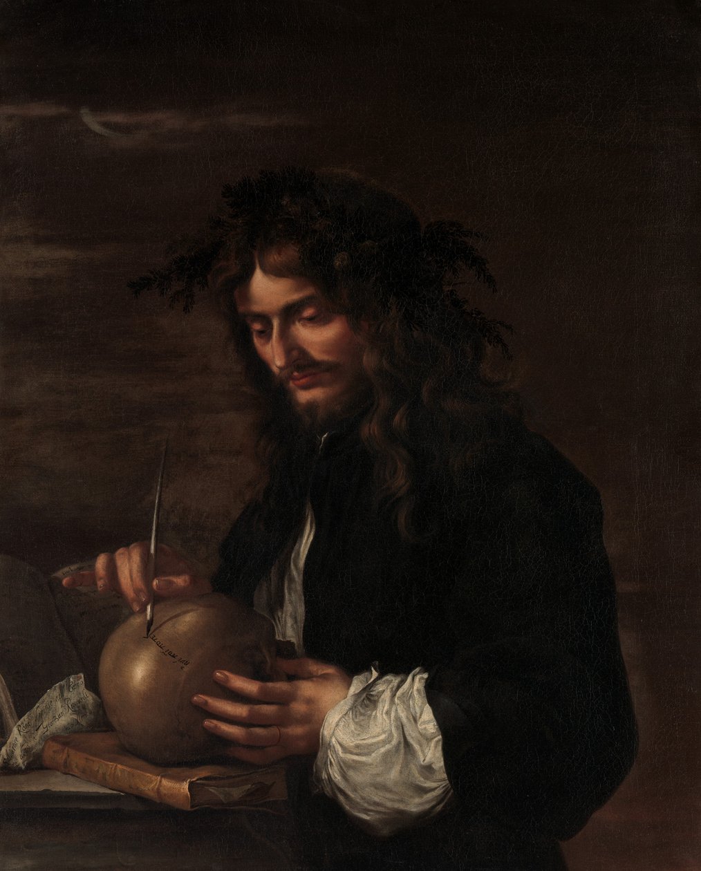 صورة ذاتية ، كاليفورنيا. 1647. بواسطة سلفاتور روزا