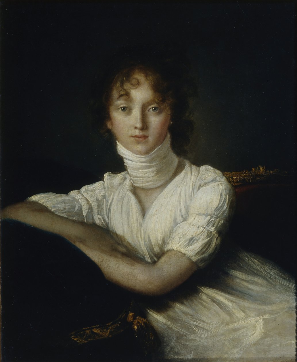 صورة للكونتيسة فارفارا بتروفنا شيرباتوفا ، ني أوبولنسكايا 1774-1843 بواسطة سالفاتور تونسي