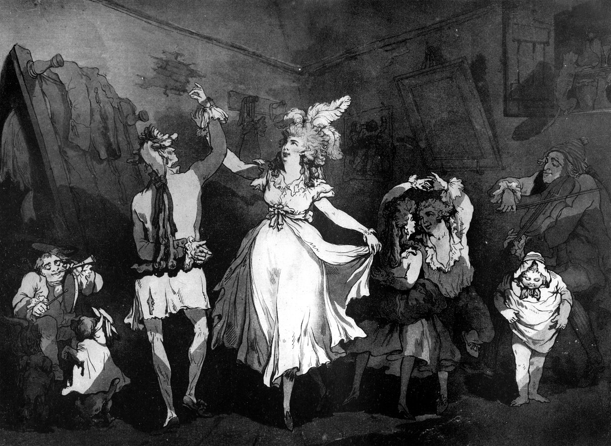 عائلة فرنسية ، 1790 بواسطة صموئيل الكين