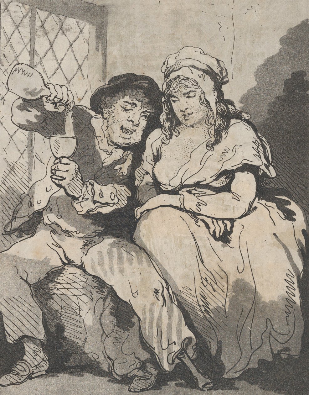 الخطوبة في الحياة المنخفضة 15 ديسمبر 1785. بواسطة صموئيل الكين