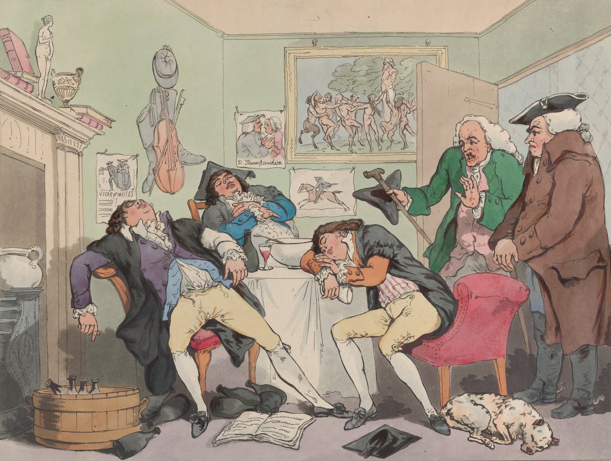 O Tempora، O Mores! ديسمبر 1799. بواسطة صموئيل الكين