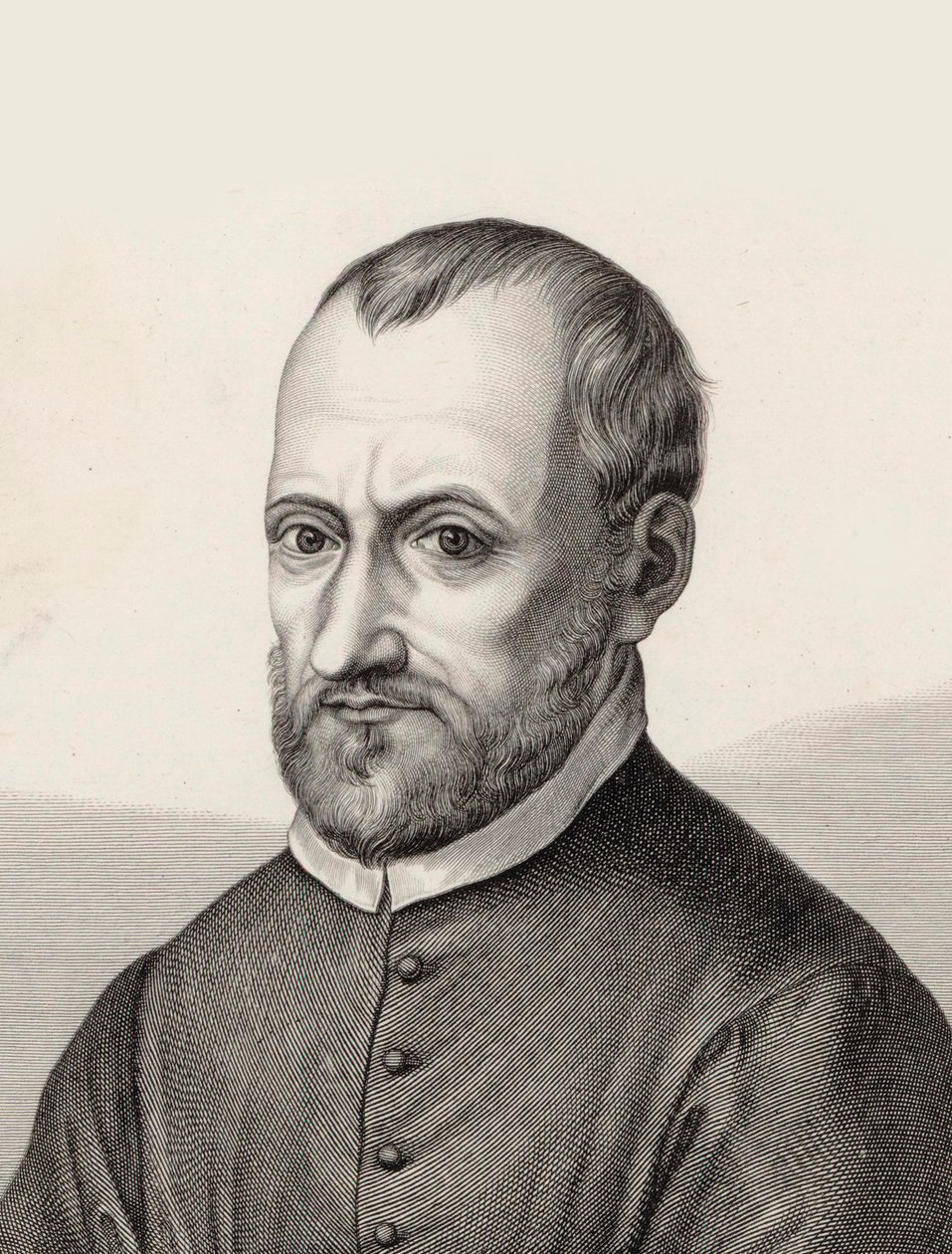 صورة للمؤلف الموسيقي جيوفاني بييرلويجي دا باليسترينا 1526-1594. بواسطة صموئيل امسلر